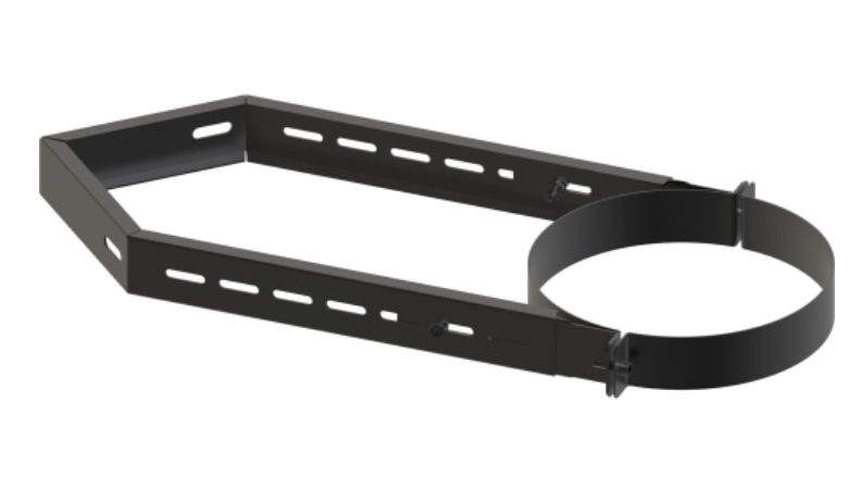 TWPro MB - Wall Support Corner 270-520mm - Ø 125
