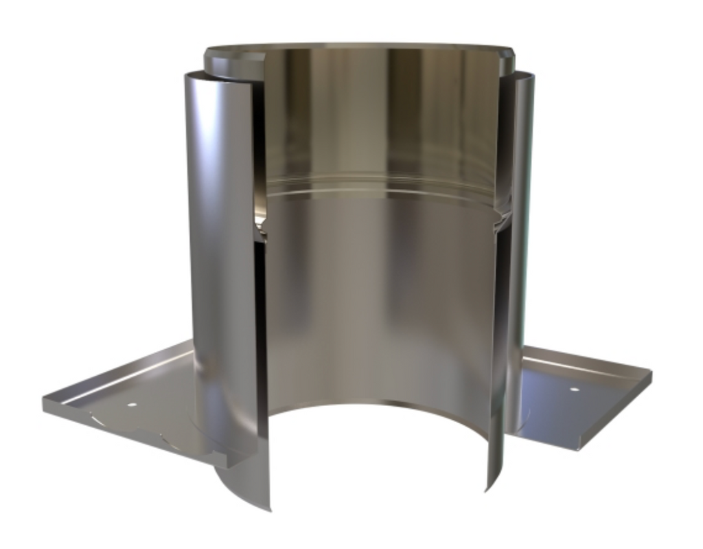 Top Hat Adaptor - Ø125