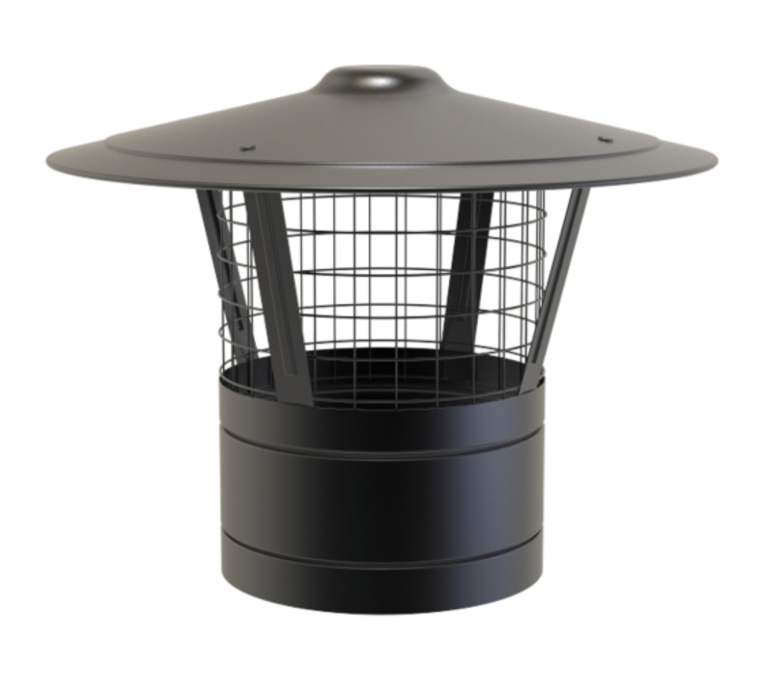 TWPro MB - Rain Cap with Mesh - Ø 150