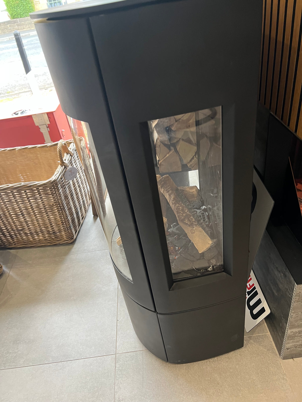 Dru Convexo Balanced Flue Freestanding Gas Stove Unboxed Model RRP £4730