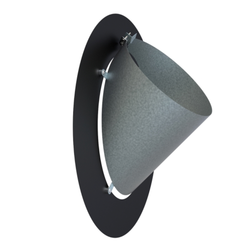 TWPro MB - Round Magnetic Finishing Plate (150) 45º - Ø 125
