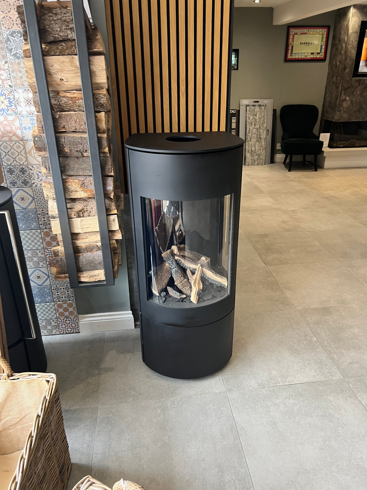 Dru Convexo Balanced Flue Freestanding Gas Stove Unboxed Model RRP £4730