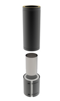TWPro MB - Adjustable Connecting Pipe 500mm - Ø 150