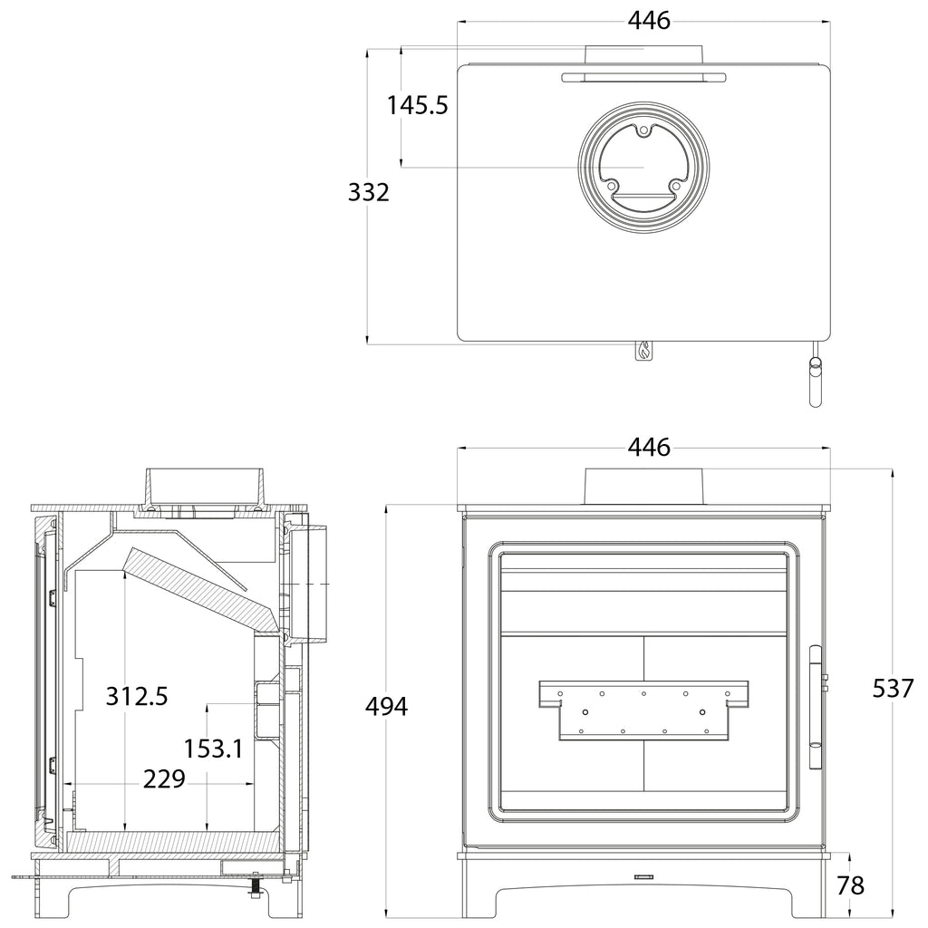 Mi Fires Loughrigg installation kit