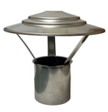 Top Insert Sleeve with Rain Cap - Ø150