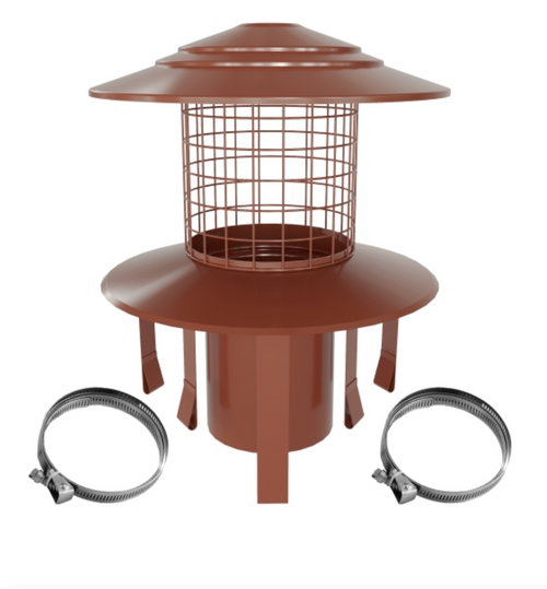6" Terracotta Pot Hanging Cowl