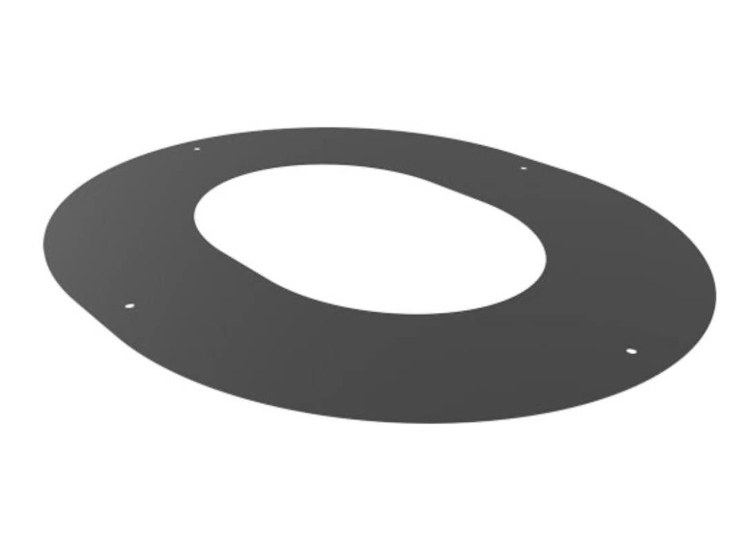 TWPro MB - MB Round Finishing Plate 90º (1 Piece) - Ø 150