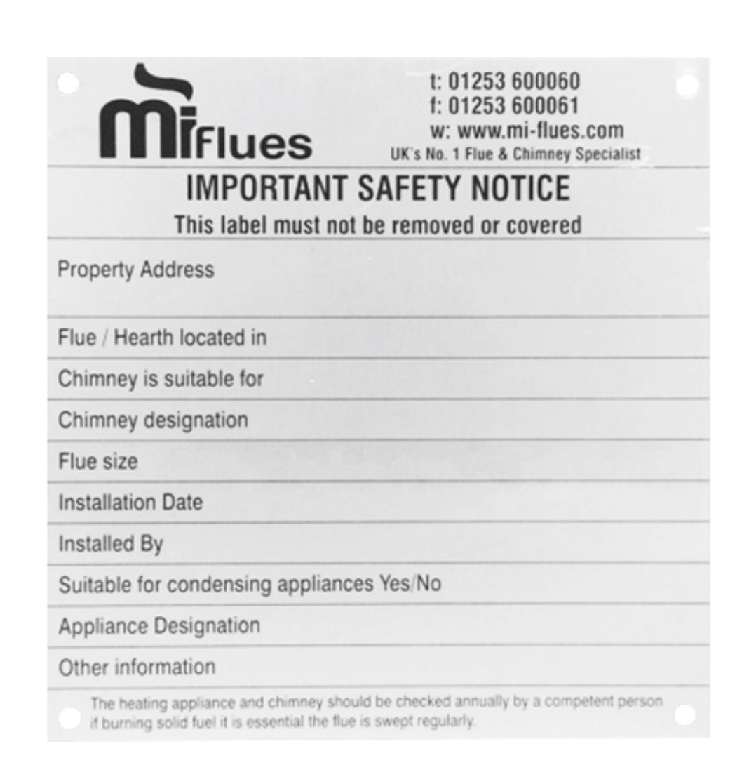 Notice Plate