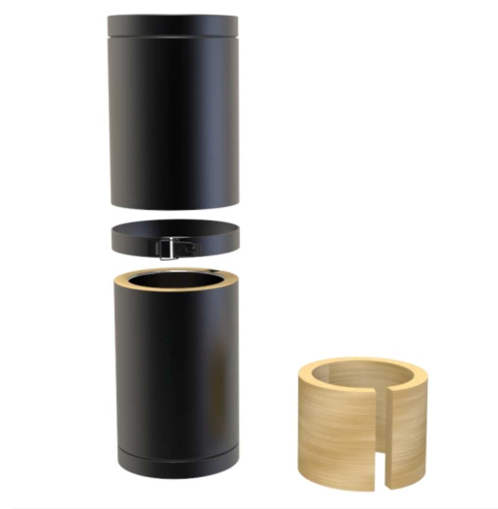 TWPro MB - Adjustable Pipe 250-350mm - Ø 125