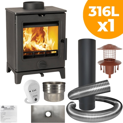 Mi Fires Derwent Small Installation kit
