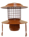 MI-FLEX FastFix-Screw Hanging Cowl (Terracotta) - Ø150