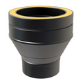 TWPro MB - Single Wall to Twin Wall Increaser - Ø 125-150mm