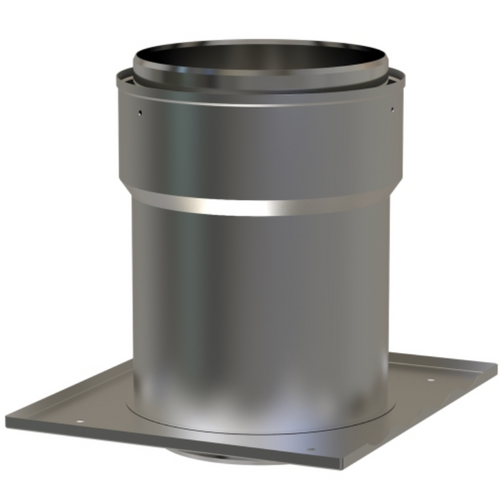 Increasing Register Plate Adaptor - Ø125-Ø150