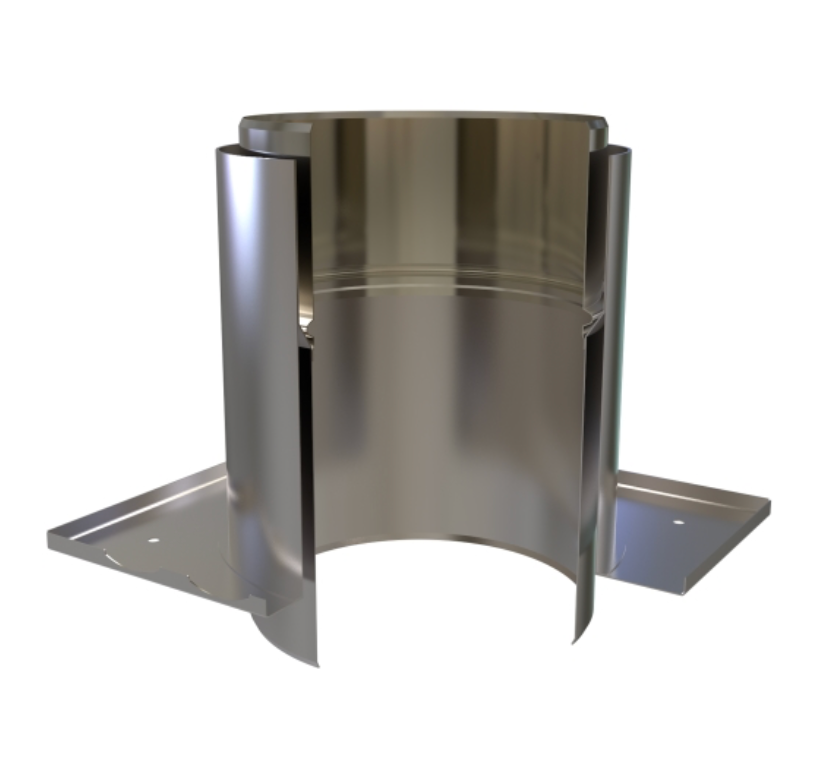 Top Hat Adaptor - Ø150