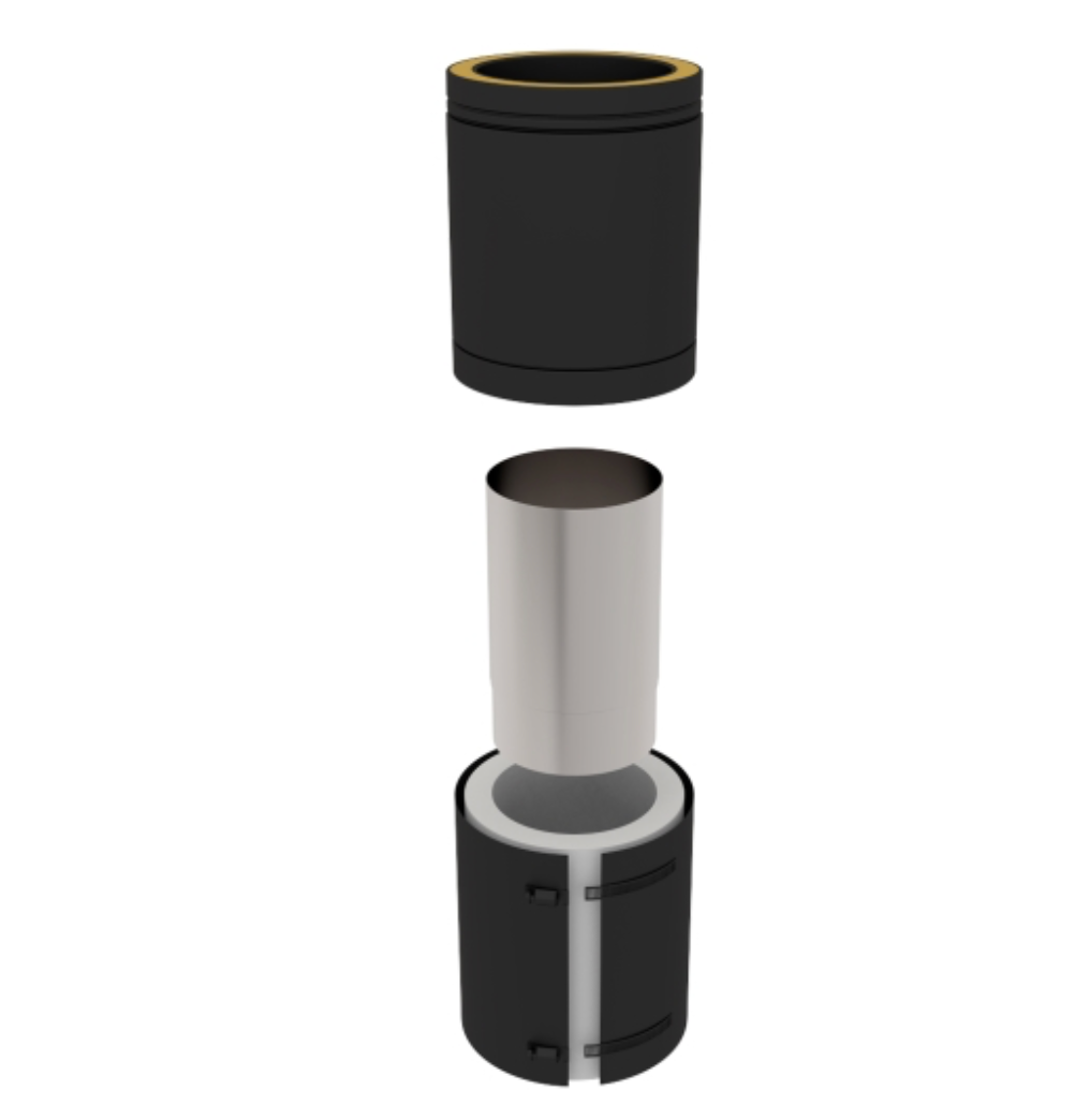 TWPro MB - Adjustable Connecting Pipe 250mm - Ø 1250mm