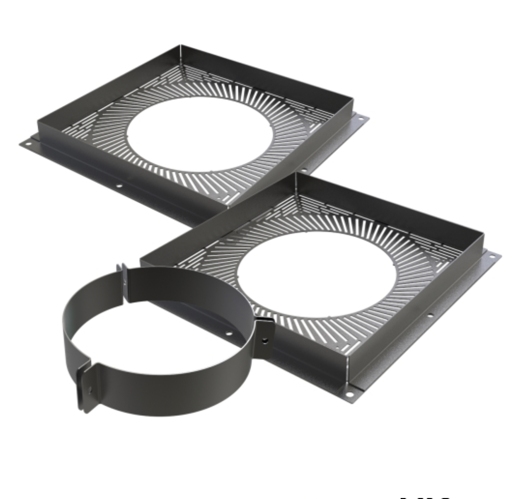TWPro MB - Ventilated Firestop Support Kit (MB) - Ø 150