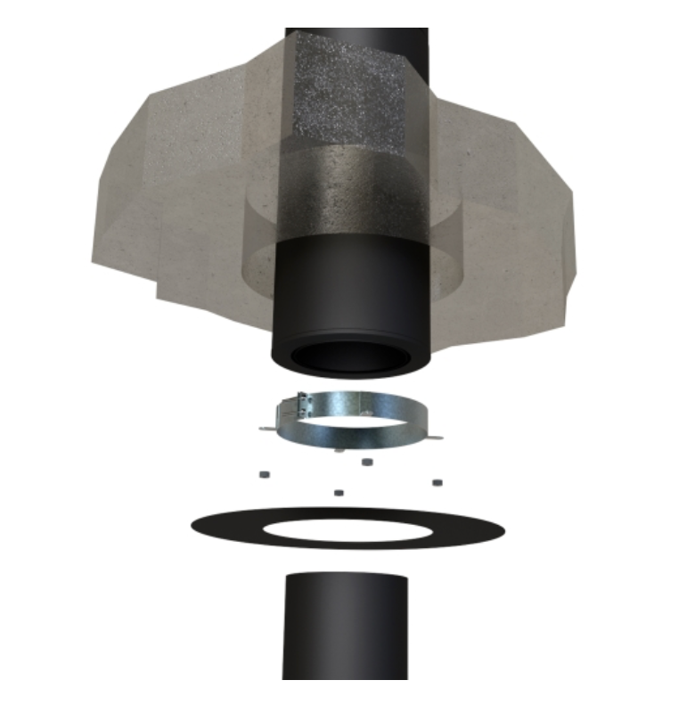 TWPro MB - Round Magnetic Finishing Plate (150) 90º - Ø 125