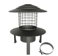 MI-FLEX Pot Hanging Cowl (Black) - Ø 150