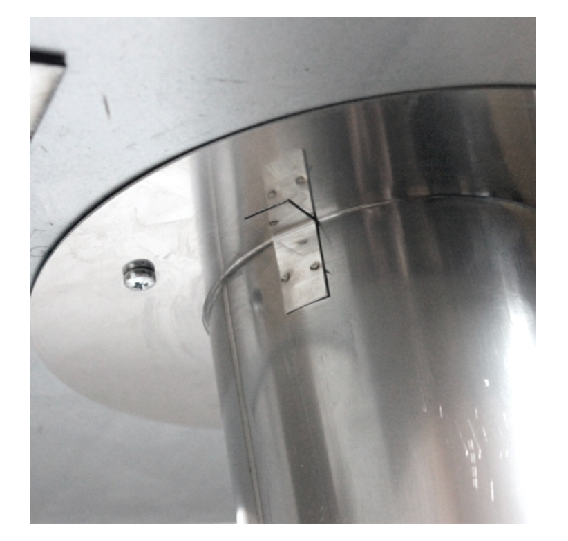 Register Plate Adaptor - Ø150