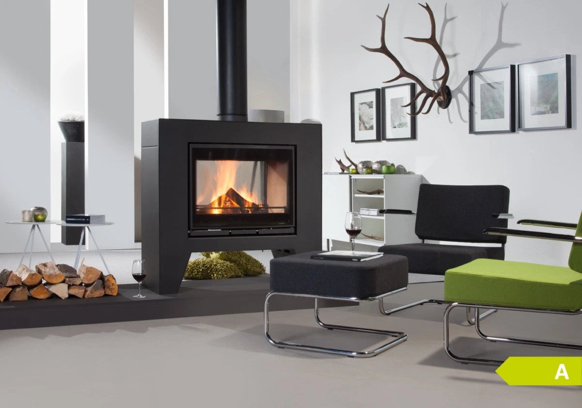 Wanders Jules Double Sided Wood Burning Stove Brand New Unboxed Stove