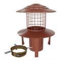 MI-FLEX Support Pot Hanging Cowl (Terracotta) - Ø150