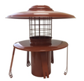 5" Terracotta Pot Hanging Cowl