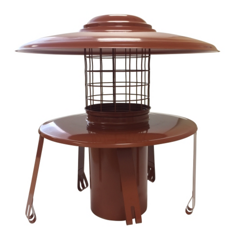 5" Terracotta Pot Hanging Cowl