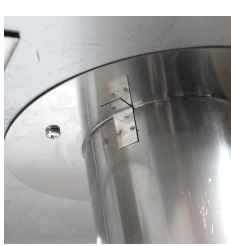 Screw-FIX Register Plate Adaptor - Ø125