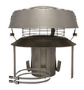 Pot Hanger with AD Cowl - Ø150