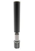 TWPro MB - Adjustable Connecting Pipe 1000mm - Ø 125