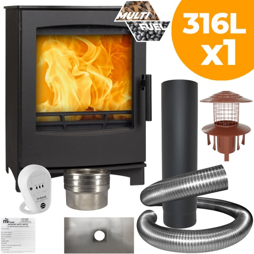 Mi-Fires Tinderbox Medium with full installation kit