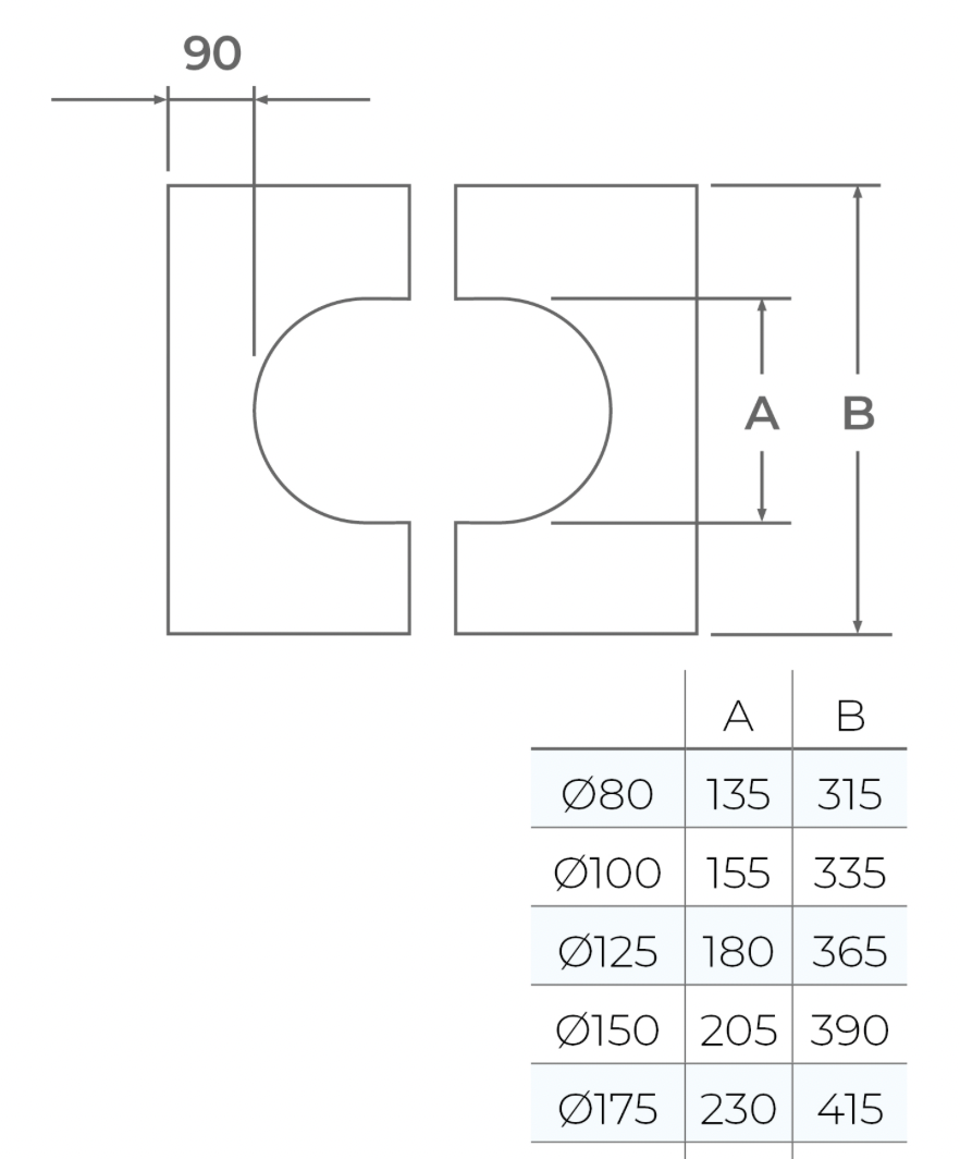 TWPro MB - MB Round Finishing Plate 45º (1 Piece) - Ø 125