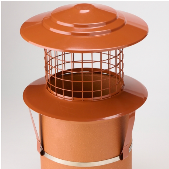 Bird Guard Cowl Terracotta
