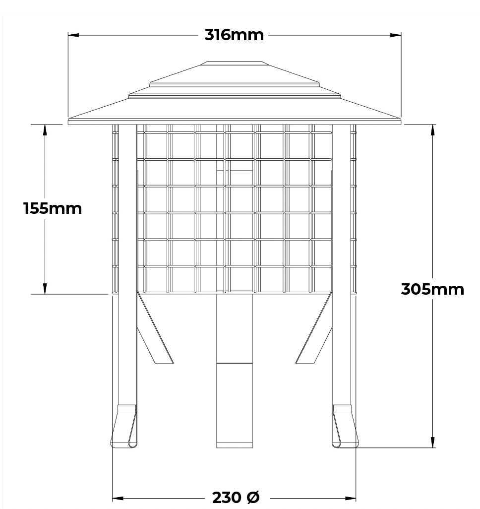 MI-Cowl Bird Guard (Natural)