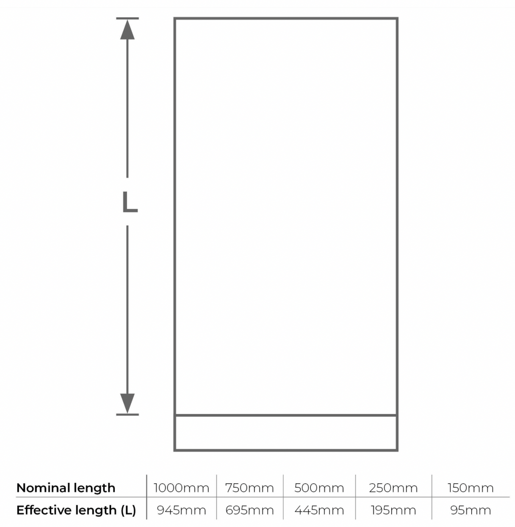 5" 500mm Vit