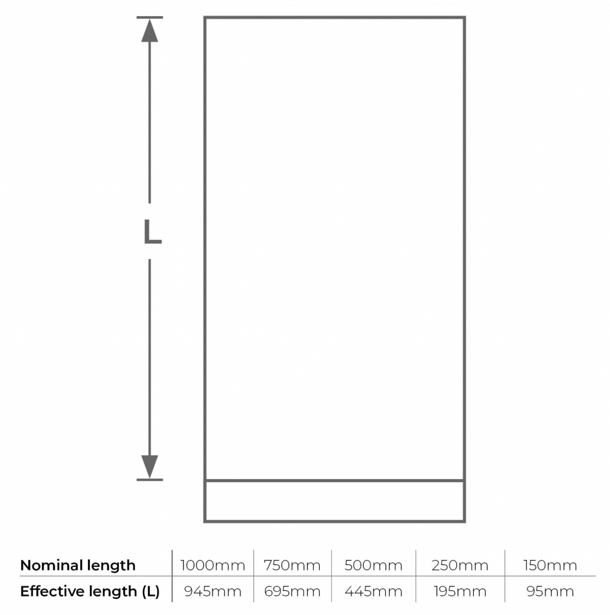 VIT-Smooth - 500mm Pipe with Door - Ø150mm