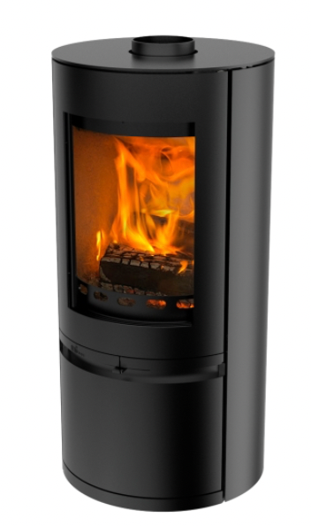 Mi-Fires Rondo With Door Wood Burning Stove 5KW