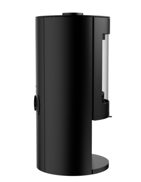 Mi-Fires Rondo With Log Store Wood Burning Stove 5KW