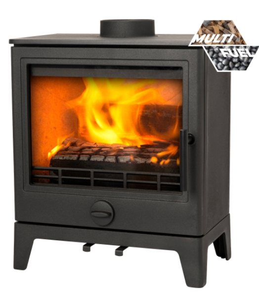 Mi-Fires Large Derwent 8KW Multifuel stove
