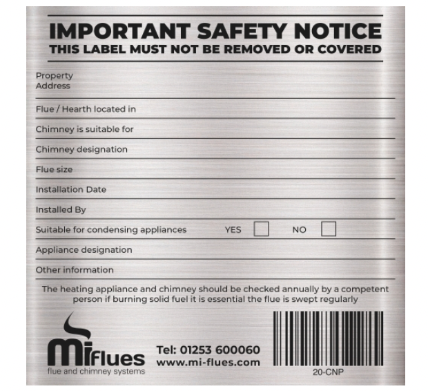 Mi-Fires Derwent Multi fuel installation pack 316L