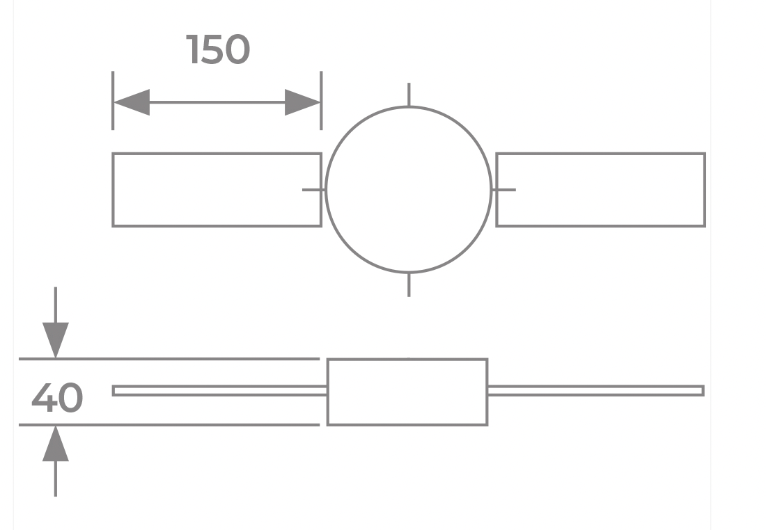 TWPro MB - Roof Support - Ø 150