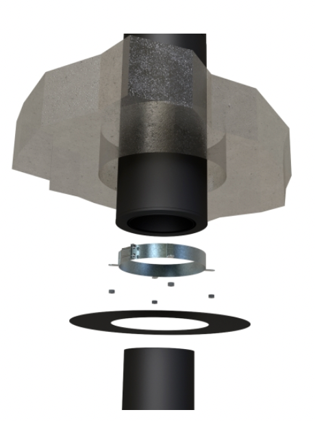 TWPro MB - Round Magnetic Finishing Plate (150) 90º - Ø 150