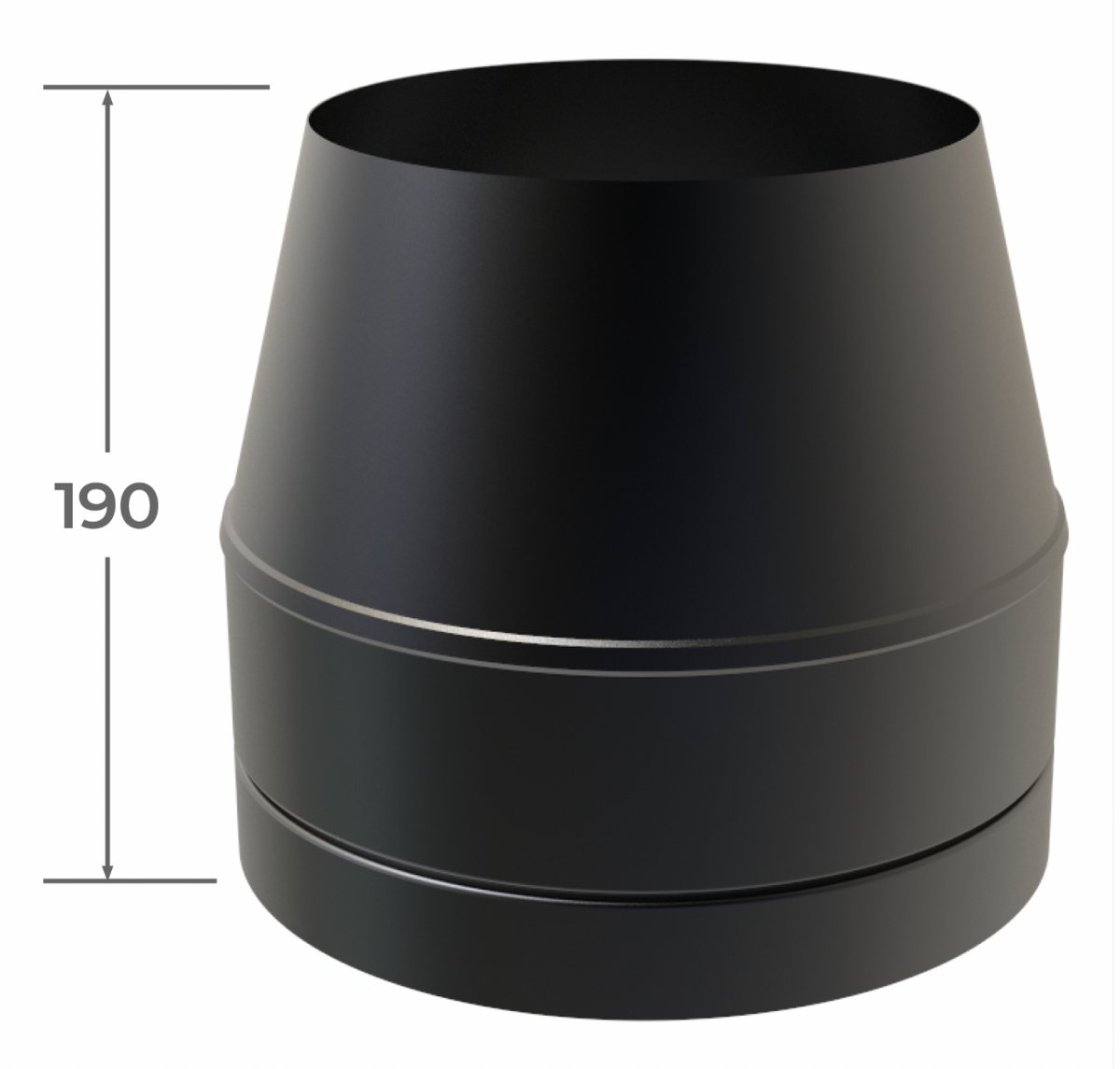 TWPro MB - Cone Top Cowl - Ø 125